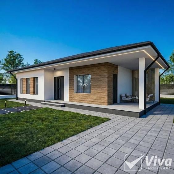 Casă individuală cu 3 camere cu Teren 98 Mp în Vorovești