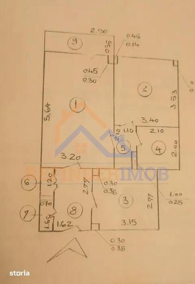 Apartament cu 2 camere semidecomandat, mobilat în Berceni — fotografia 2