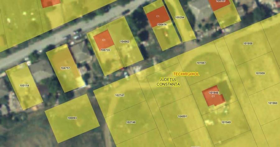 Teren intravilan de vanzare in Techirghiol - 500 m.p. - 6
