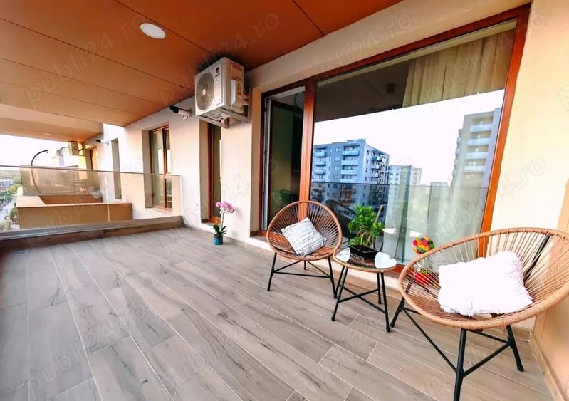 Apartament cu 2 camere decomandat, mobilat în Pipera