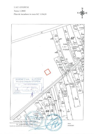 Teren Construcții intravilan de 470 mp, în Odăi