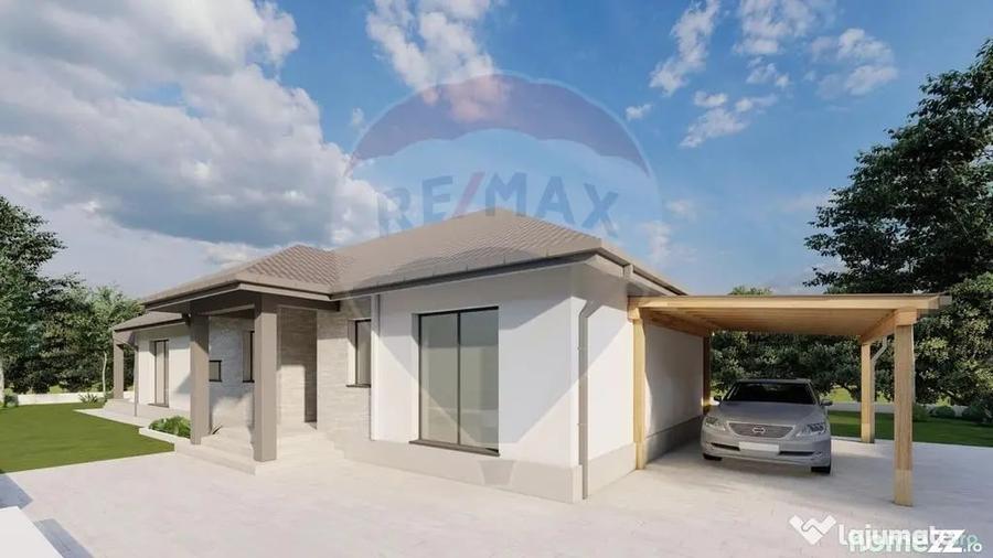 Casă cu 4 camere cu Teren 600 Mp în Satu Nou de Sus