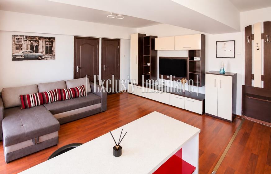 Apartament cu 2 camere semidecomandat în Central