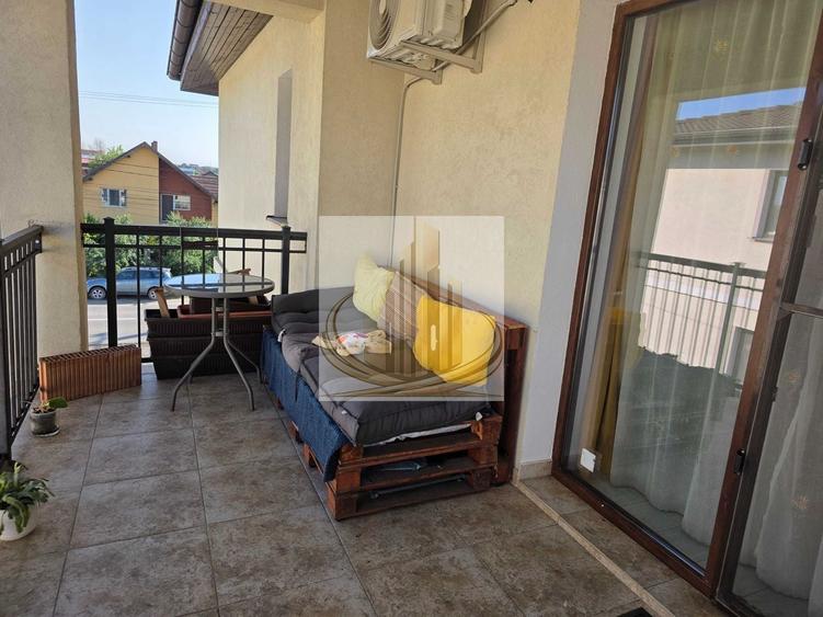 Apartament cu 2 camere semidecomandat, mobilat în Giroc