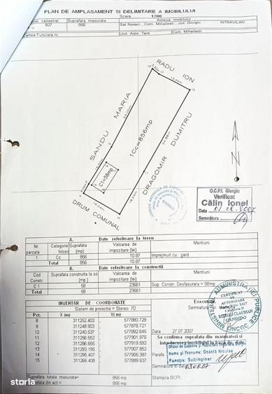 Casă cu 3 camere în Novaci