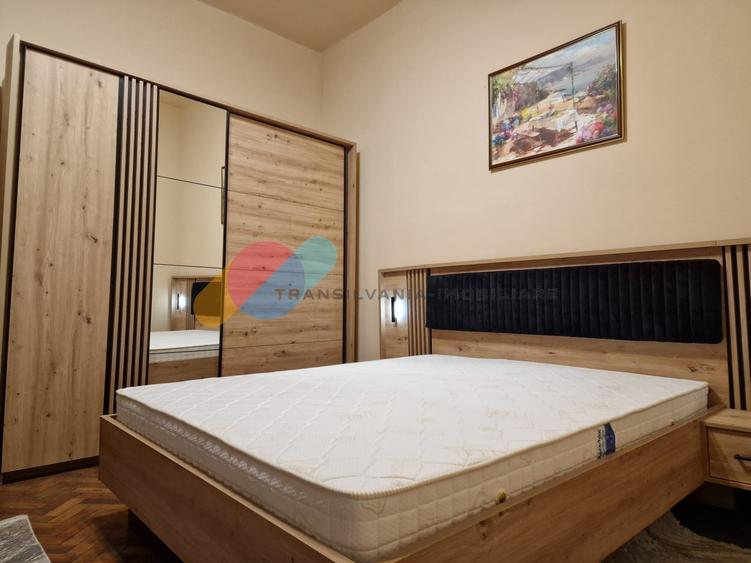 Apartament cu 2 camere decomandat, mobilat în Central