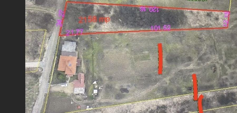 Teren intravilan de 2149 mp, în Dealuri Oradea
