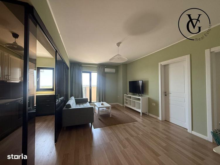 Apartament cu 2 camere semidecomandat în Km 4