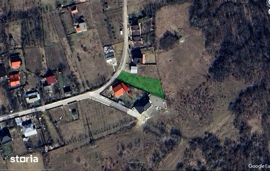 Teren de 870 mp, în Bârnova