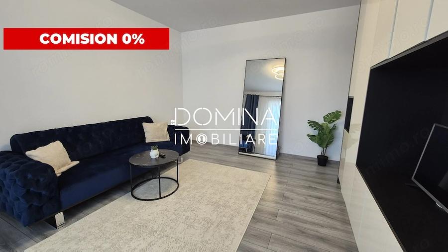 Apartament cu 2 camere decomandat, mobilat în Central
