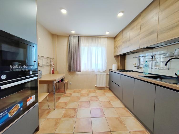 Apartament cu 3 camere semidecomandat, mobilat în Tineretului