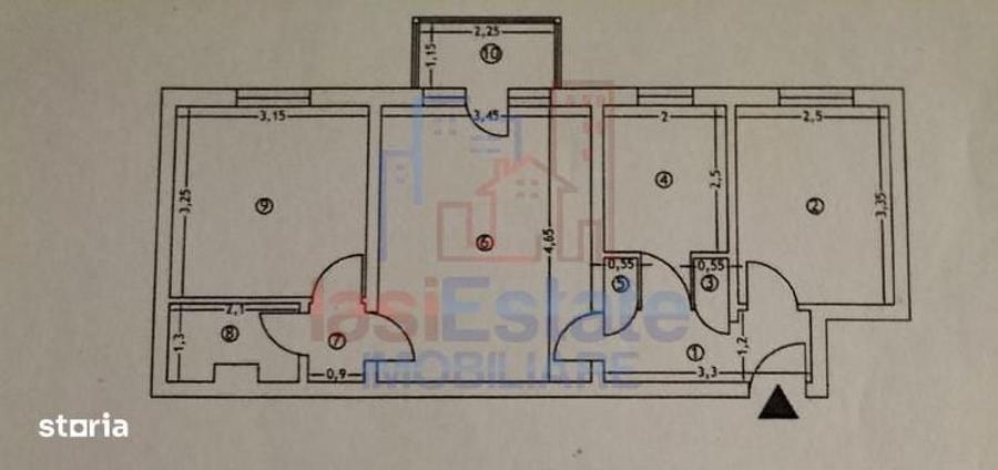 Apartament 3 camere zona Dacia - 5