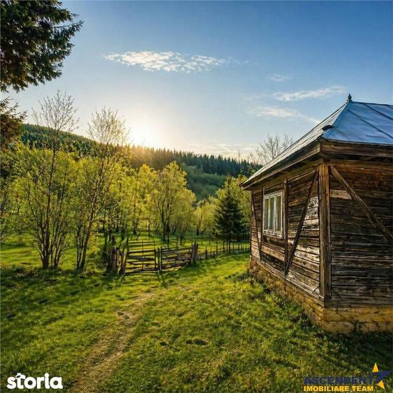 Casă cu 2 camere cu Teren 5425 Mp în Vama Buzăului