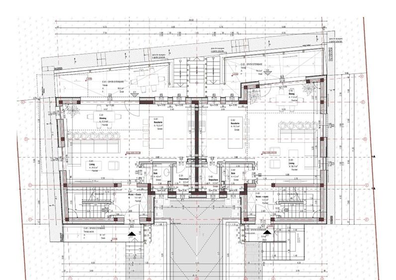 Duplex cu 5 camere cu Canalizare în Dâmbul Rotund