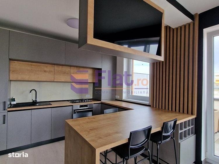 Penthouse de inchiriat | 2 camere | Coresi Tractorul | Terasa 50 mp - 9