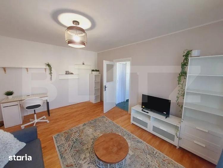 Apartament cu 2 camere semidecomandat în Central
