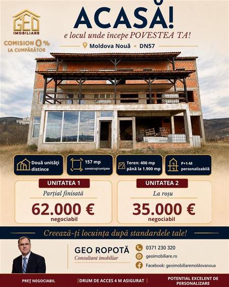 Casă cu 6 camere cu Teren 1900 Mp în Exterior Nord