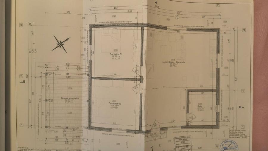 Casă individuală cu 3 camere cu Teren 800 Mp în Mihai Bravu