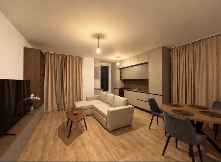 Apartament cu 2 camere decomandat, mobilat în Moșnița Nouă