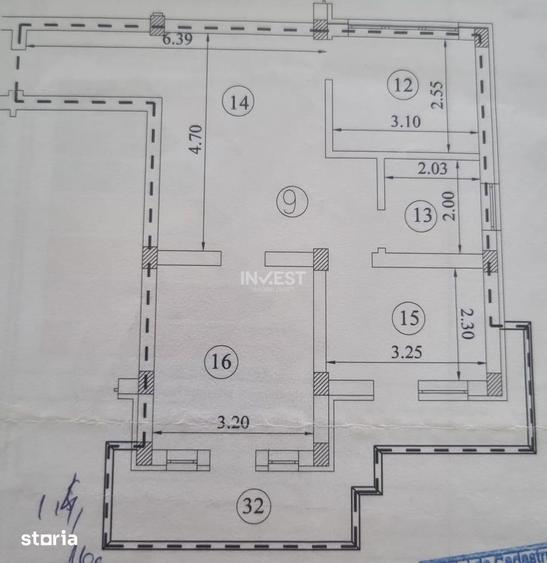 Apartament cu 2 camere în Miroslava