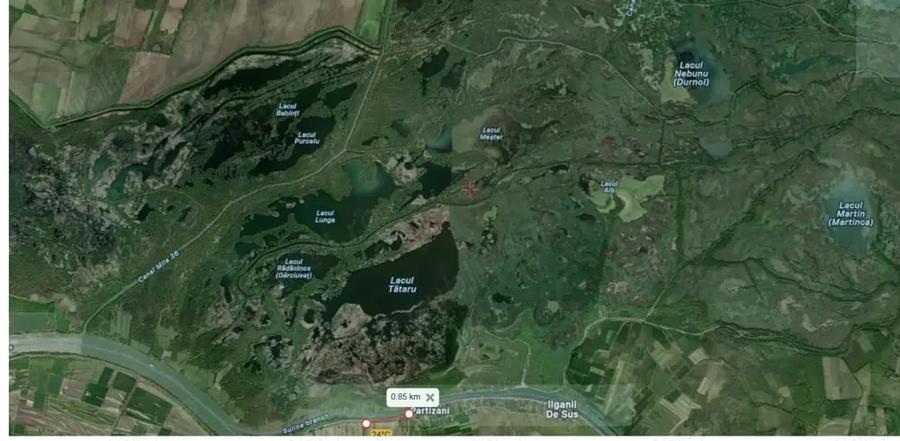 Teren de 17000 mp, în Partizani