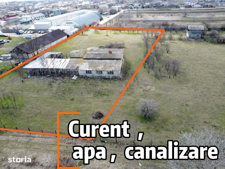 Teren de 3500 mp, în Vadu Pașii