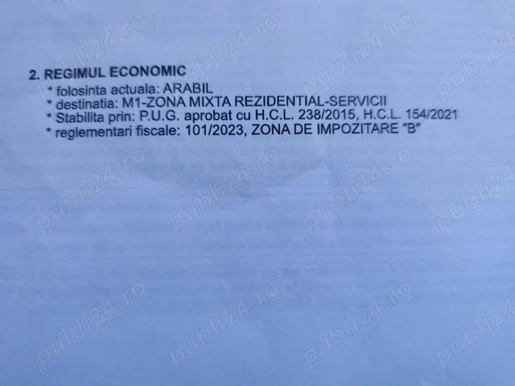 Teren de 650 mp, în Central