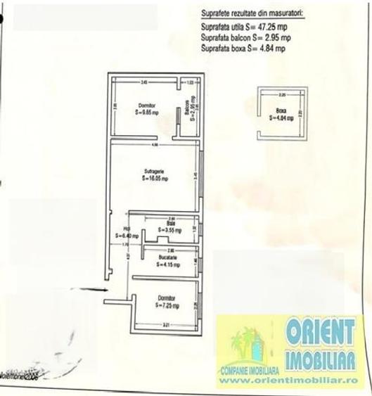 Tomis Nord, de vanzare 3 camere, etaj 1, Constanta - 7