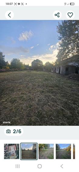 Teren de 3000 mp, în Central