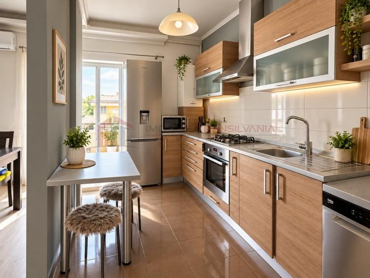 Apartament cu 4 camere decomandat în Florești