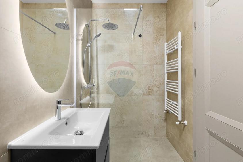 Apartament cu 2 camere semidecomandat, mobilat în UTA