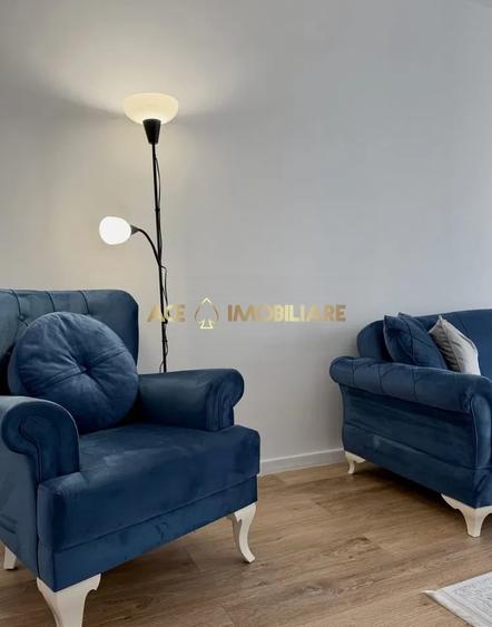 Apartament cu 2 camere semidecomandat, mobilat în Mihai Bravu