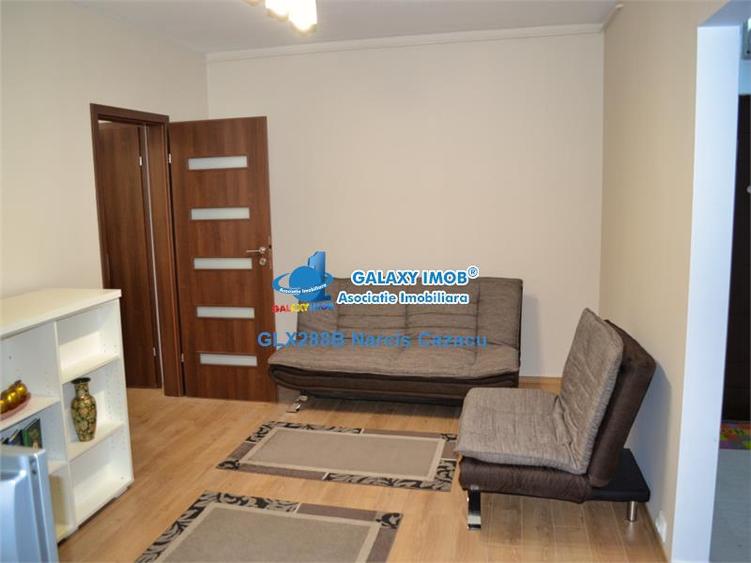 Apartament cu 2 camere semidecomandat, mobilat în Central