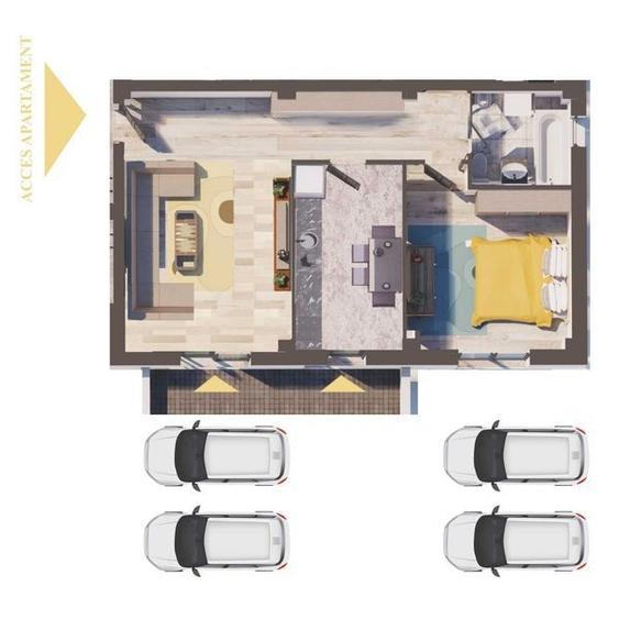 Apartament cu 2 camere decomandat în Fălticeni