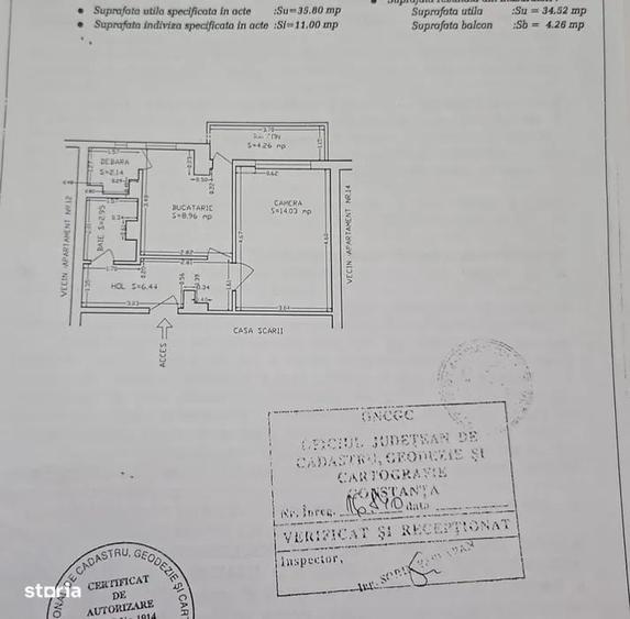 Garsonieră decomandată în Ciupercenii Noi