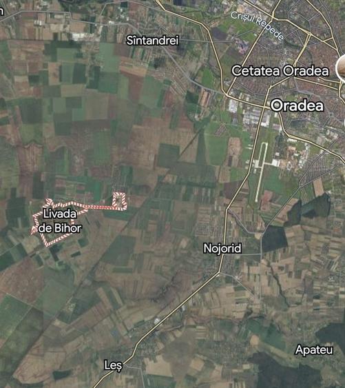Teren de 5700 mp, în Nojorid