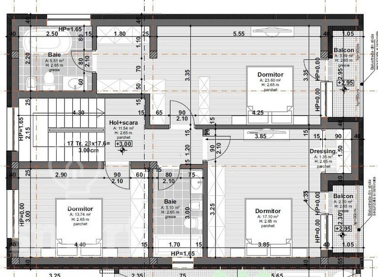 Duplex cu 4 camere cu Canalizare în Grigorescu