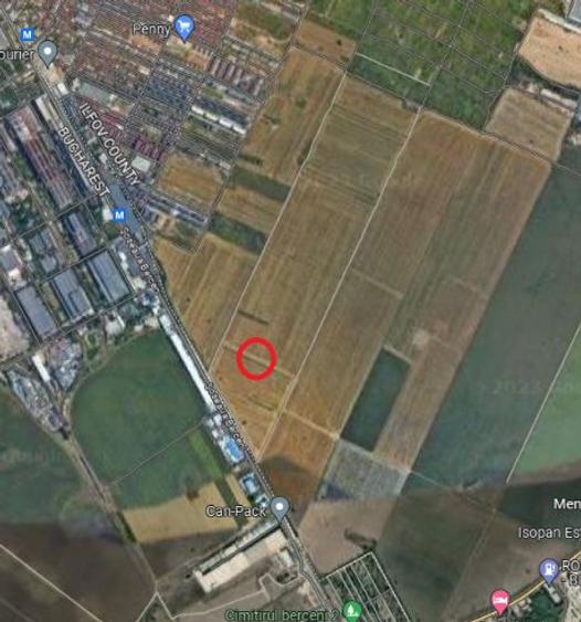 Teren agricol intravilan de 500 mp, în Popești-Leordeni