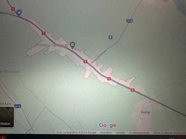 De vanzare teren 1085 mp intravilan Tartasesti Gulia jud. Dambovita, proximitate DN7 (Bucuresti Targoviste), pretul 24.955 Euro (23Euro/mp) - 5