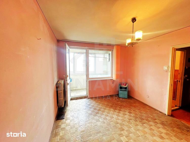 Apartament cu 2 camere semidecomandat în Gării