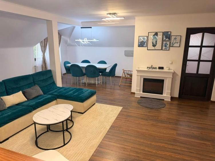 Apartament cu 4 camere semidecomandat, mobilat în Bucium