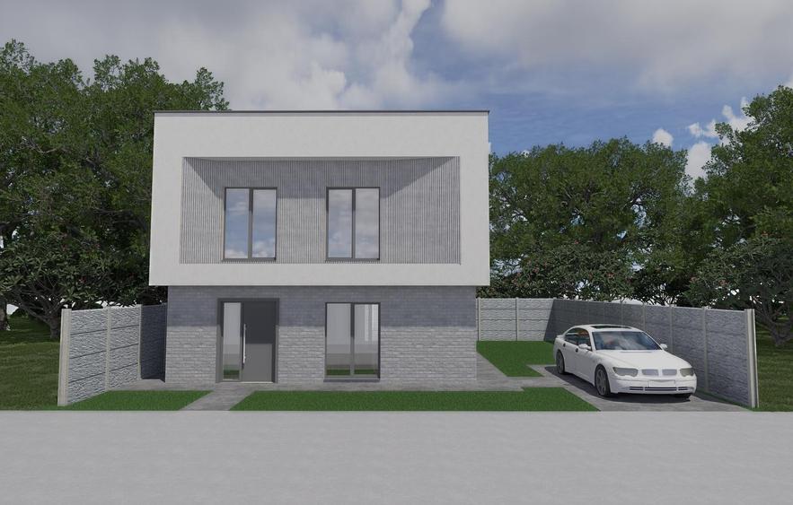 Casă cu 4 camere cu Teren 200 Mp în Central