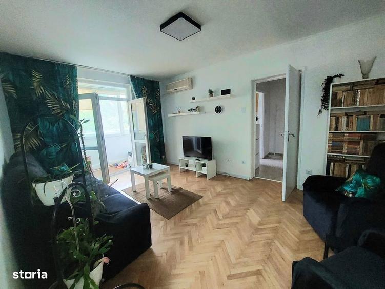 Apartament cu 2 camere semidecomandat, mobilat în Titan