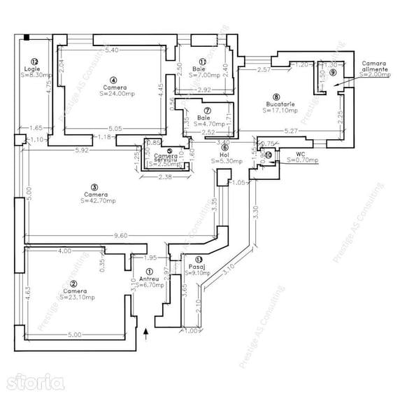 Apartament 3 camere | Balcon | Ultracentral C.D. Loga | Finisaje Premi - 15