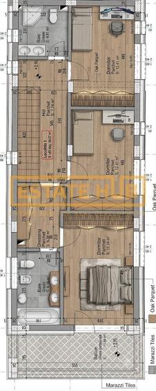 Duplex cu 4 camere cu Canalizare în Europa