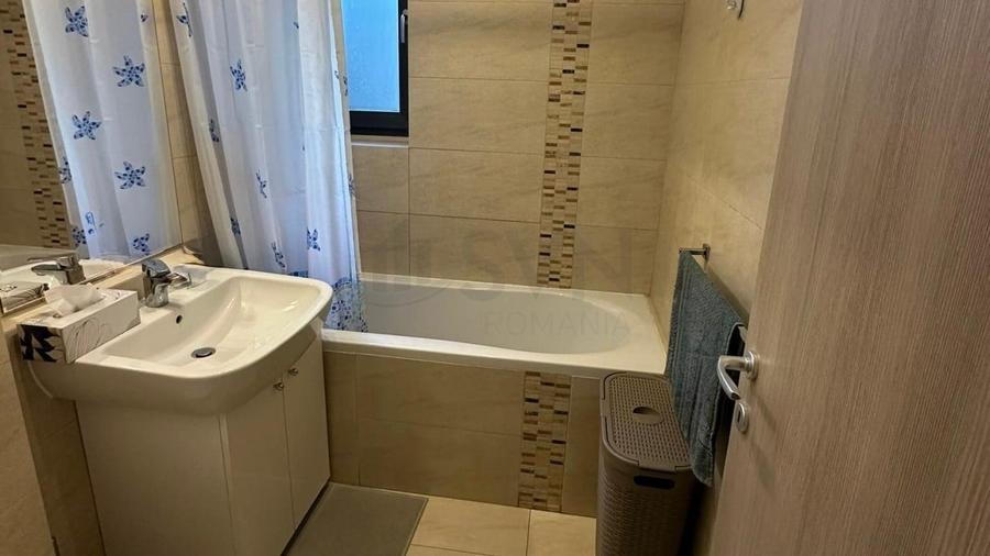 Apartament cu 2 camere semidecomandat, mobilat în Băneasa