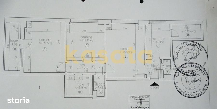 Ap 3camere| 65mp| Iancului/Metrou|Instalatii schimbate|Mobilat|Renovat - 16