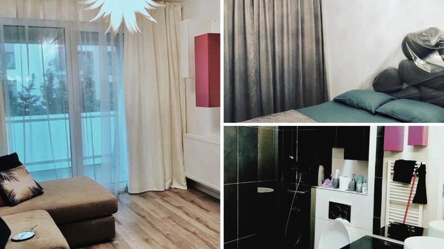 Apartament cu 2 camere, mobilat în Plopilor