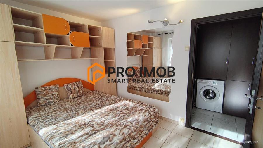 Apartament cu 2 camere semidecomandat, mobilat în Micro 3