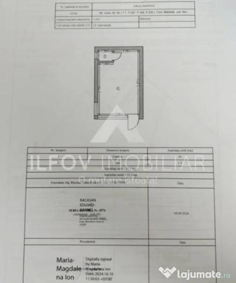 Spatiu comercial central Balotesti, 21.3 mp, curte 25mp, com - 9